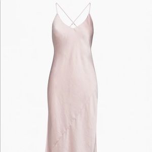 ARITZIA DRESS: Wilfred, only slit slip dress - XS
